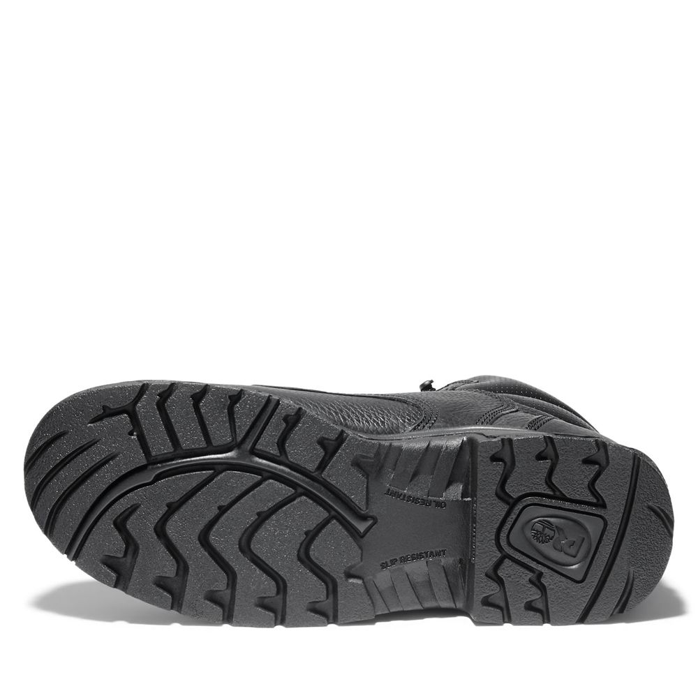 Bocanci De Muncă Timberland Barbati Negrii - Pro® Titan® 6\" Alloy Toe - Romania - UBRYHN079